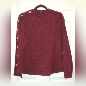 CURE. Burgundy Sweater